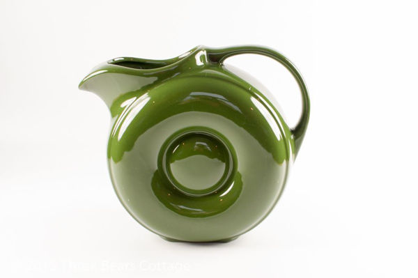 Green Glazed Circular Water Jug