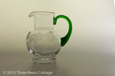 Small Carafe with Green Handle