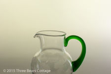 Small Carafe with Green Handle