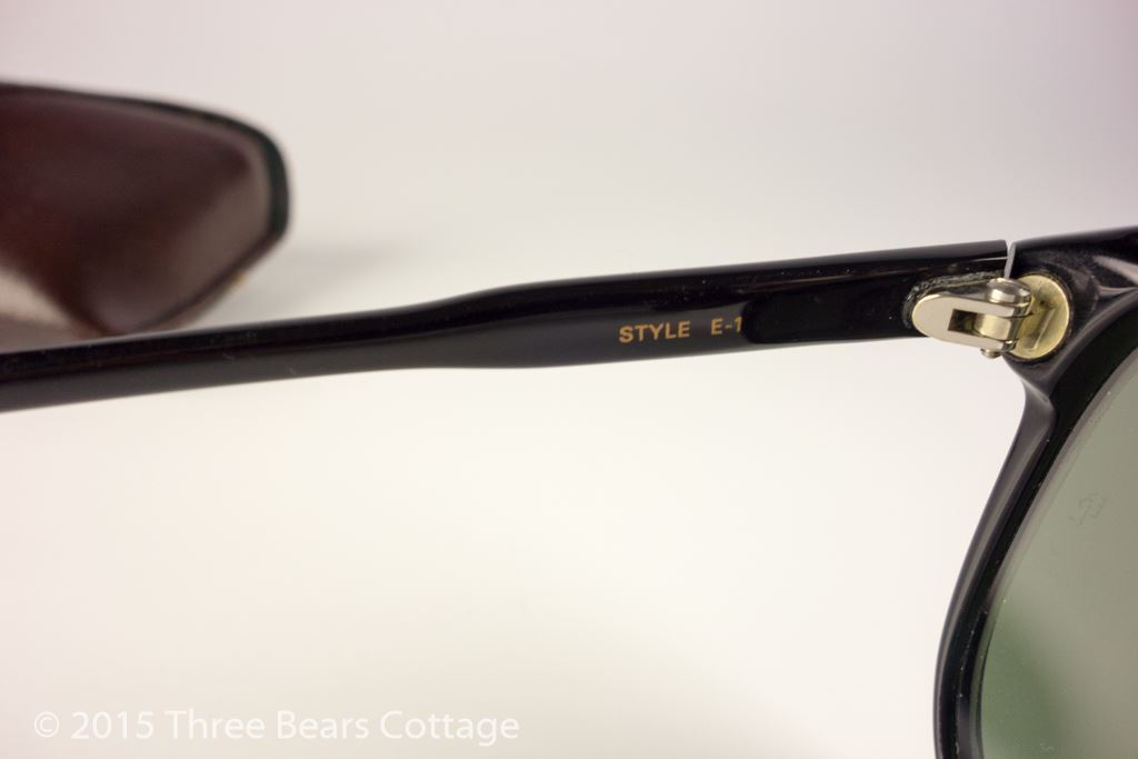 Ray-Ban USA Bausch & Lomb Ebony Premier Traditionals Style E-1 ...