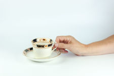 Woods Ware "Osborne" Cup, Saucer and Plate Trio