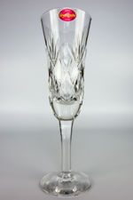 Portrait view of Royal Brierley Tall Braemar Champagne Flute