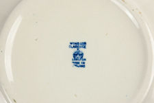 Windsor Clarence Blue & White Serving Dish With Lid