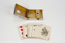 Early 1900s Wide Goodall Playing Cards with Tin Case