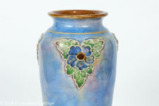 Royal Doulton Blue Lily Partington Vase
