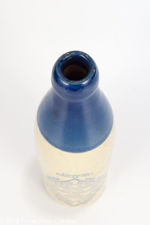 Licensed Victuallers Blue Top Ginger Beer Bottle