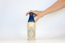 Licensed Victuallers Blue Top Ginger Beer Bottle