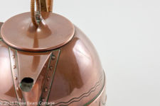 WMF Art Deco Copper and Brass Kettle