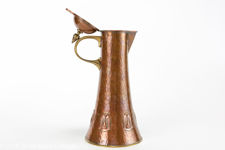 WMF Art Nouveau Copper and Brass Wine Jug