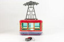 TN Nomura Japanese Tinplate "Aerial Ropeway " Toy Cable Car