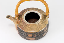 Mary Rich Studio Pottery Salt Glaze Stoneware Teapot