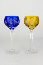 Nachtmann Traube Coloured Lead Crystal Wine Glasses
