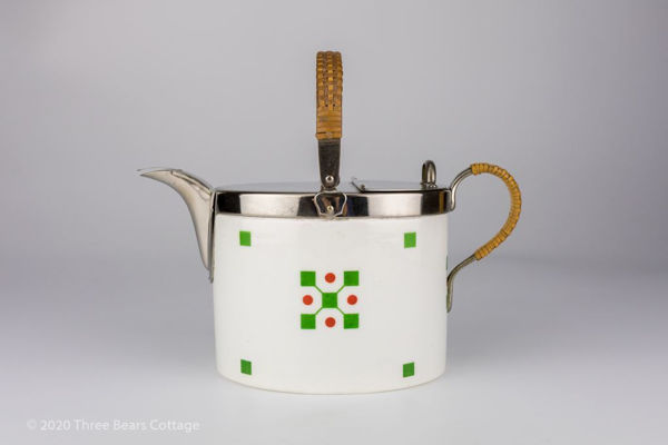 WMF & Max Roesler Art Deco Modernist Teapot