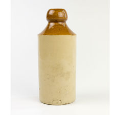 Rear view of CAMWAL Table Waters Stoneware Bottle
