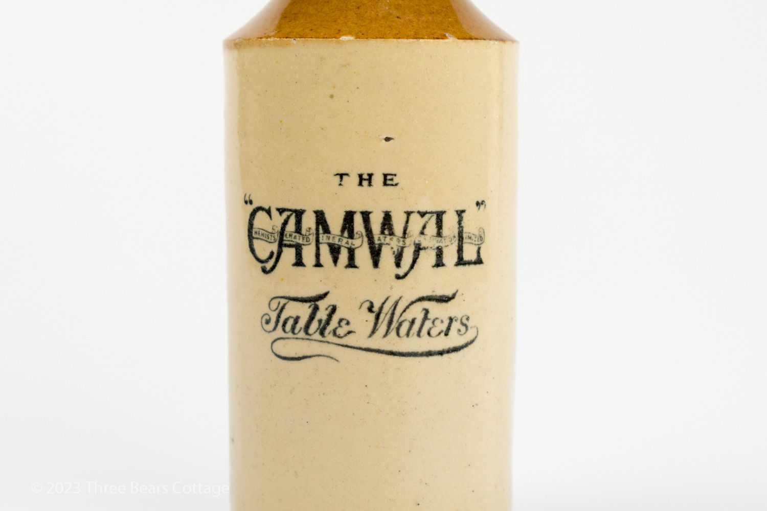 The CAMWAL Table Waters Stoneware Bottle