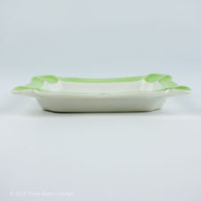 Profile view of Haviland Limoges Porcelain Ashtray