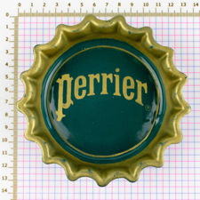 Measurements of Green and Yellow Perrier Bottle Cap Ashtray