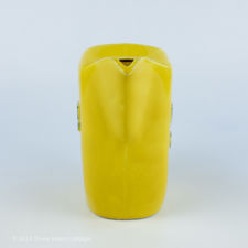 Front view of a Yellow Moulin des Loups Suze Jug