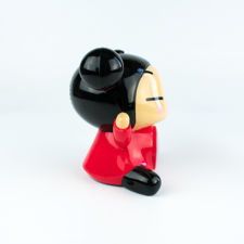 Right side view of Pucca Korean cartoon character alarm clock